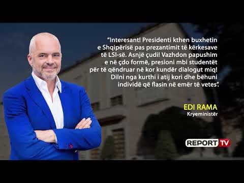 Download Meta kthen 'Buxhetin': Reflektoni kërkesat e studentëve. Rama: Vendimi pas propozimeve të LSI