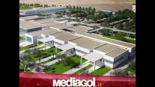 Nuovo Centro Sportivo Palermo a Carini rendering progetto by Mediagol.it