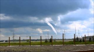 Funnel cloud south of Winnipeg, July 24, 2013