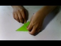 【Origami Frog】How to make a Frog.カエルの作り方・折り方(折り紙)