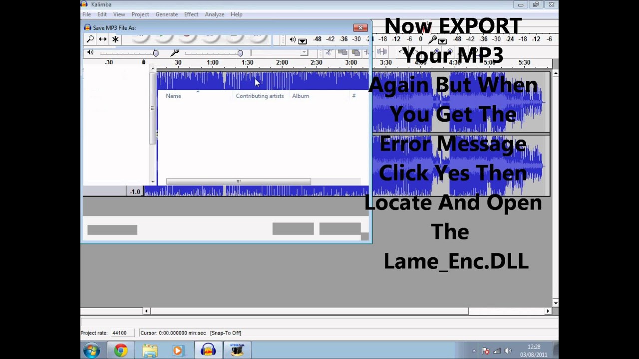 Audacity 3.4.2 + lame_enc.dll instal the new