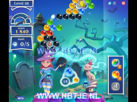 Bubble Witch Saga 2 level 59