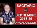 Video Horscopo Semanal SAGITARIO  del 2 al 8 Septiembre 2018 (Semana 2018-36) (Lectura del Tarot)