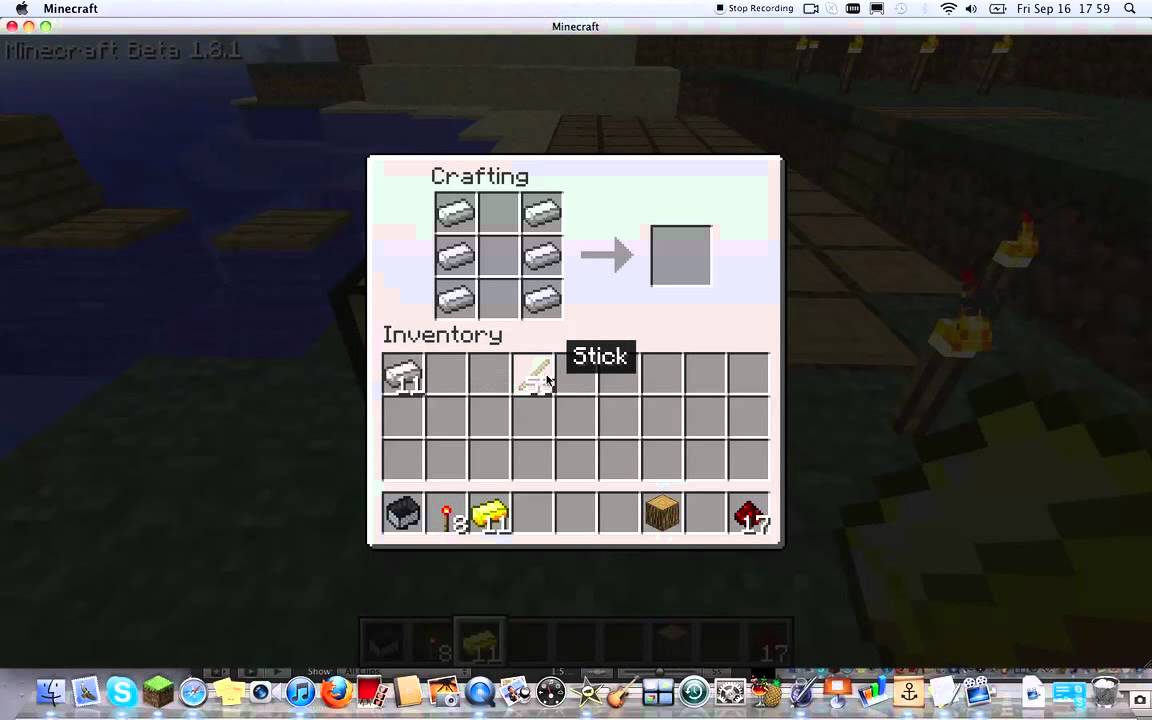 minecraft how to make a speedrail,rail and redstone torch and a