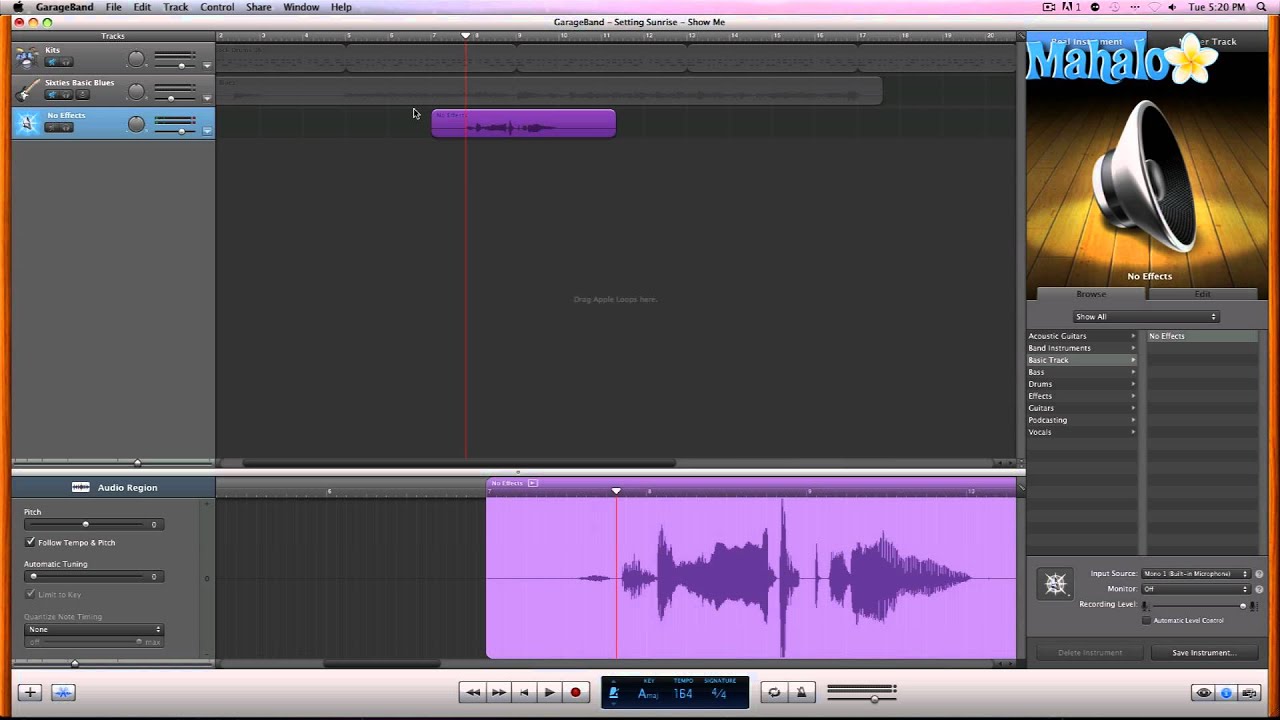 Garageband 5. 1 Tutorial