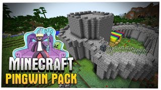 Minecraft - [LIVE] Nowe Biomy, Moby, Mody i Skiny! - Pingwin Pack Let's Play! #14