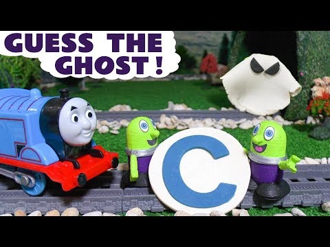 Funny Funlings guess the ghost Thomas The Tank Engine Play Doh fun letter game for children TT4U