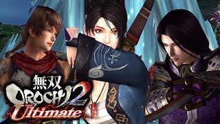 Musou Orochi 2 Ultimate (Warriors Orochi 3 Ultimate) - Momiji, Young Nezha, Mitshude Gameplay