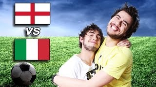 Inghilterra vs Italia - Fratelli d'Italia