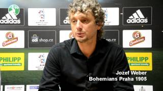 2. 8. 2013 - Bohemians Praha 1905 - 1.FK Příbram 2:0 (1:0) - pozápasové rozhovory