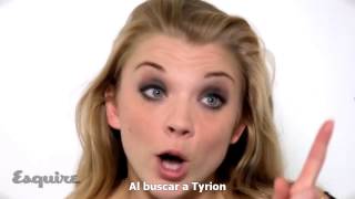 Natalie Dormer contando SPOILERs de la Cuarta Temporada de Juego de Tronos