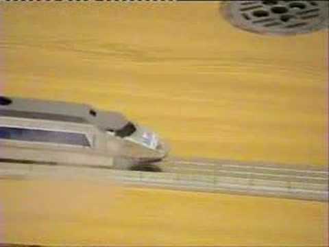 MaNEP maglev model train - YouTube
