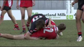 Reuben Mama reporting on South Island Rugby League 2013