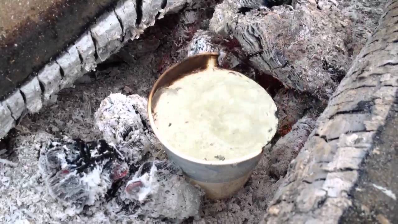 Boiling Water in a Foam Cup YouTube