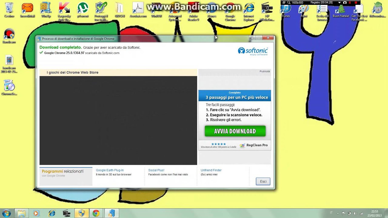come scaricare google chrome gratis - YouTube