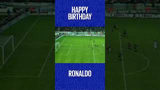 Happy birthday Ronaldo! 🎂🇧🇷🪄⚽????#Shorts