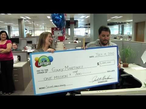 Colorado Lottery Second-Chance Drawing Winner - Is surprised with news that he won $1 million