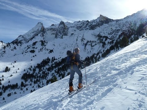 Ascensión y descenso con esquís del Tuc de Horno