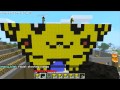 ▶ Minecraft Creations - Pikachu speed building! (Teamcraft) - TGN.TV