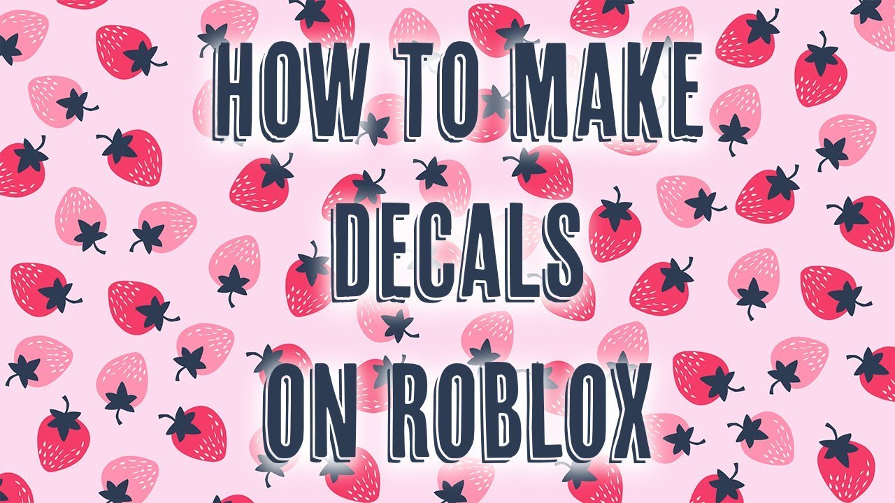 How To Upload A Decal To Roblox 2020
