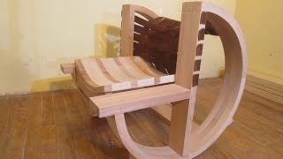 Fabricar una mecedora de madera