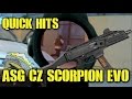 DesertFox Airsoft Quick Hits: ASG CZ Scorpion EVO