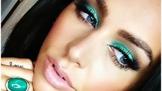 Emerald Smokey Eye Tutorial!