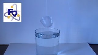 Experimento de Física: congelado en segundos