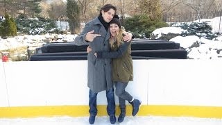 Ice Skating in Central Park & PROJECT RUNWAY! Vlogmas 19