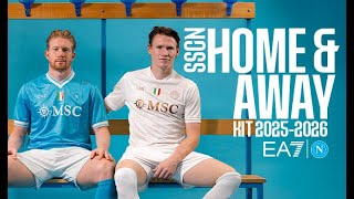 Napoli è viva. Ancora. | Presenting our new Home & Away Kit 2025-2026!