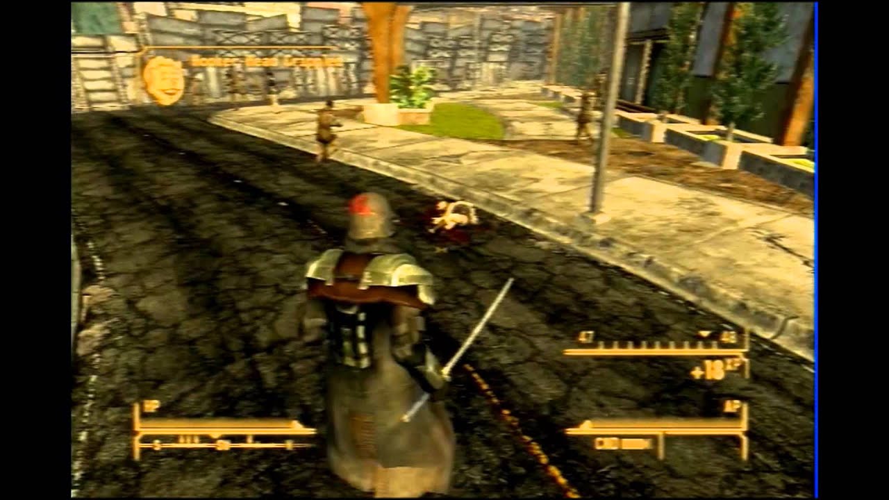 Fallout: New Vegas - Gun Runners Arsenal - Katana - YouTube