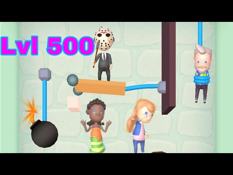 Rescue Cut game level 500 | Special Characters gameplay