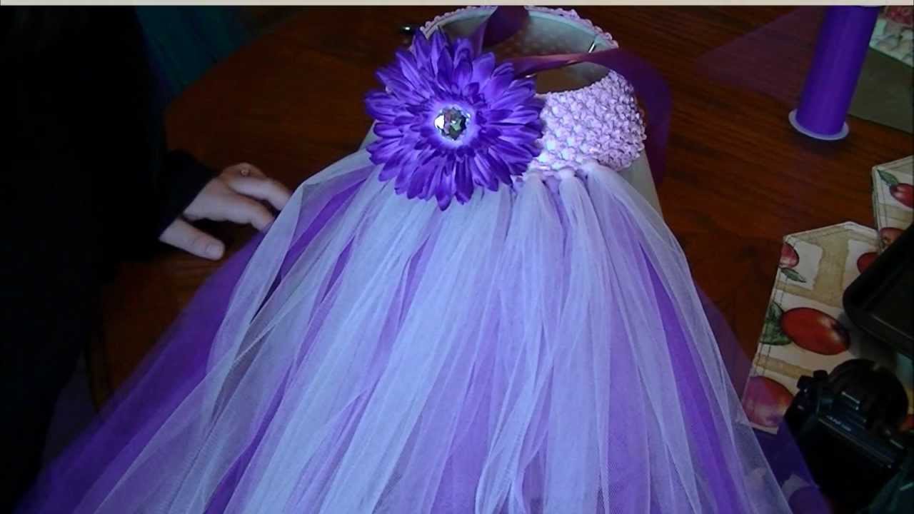 How to Make a Tutu Dress YouTube