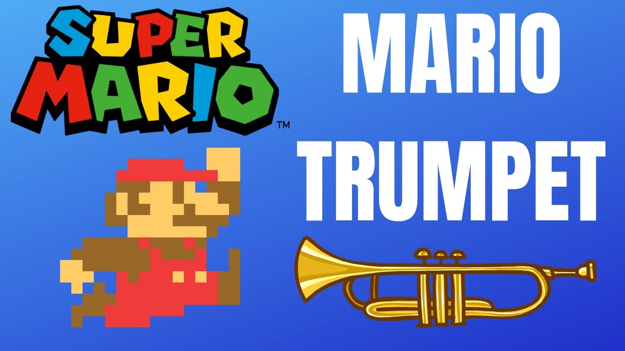 Mario Theme - Trumpet - YouTube