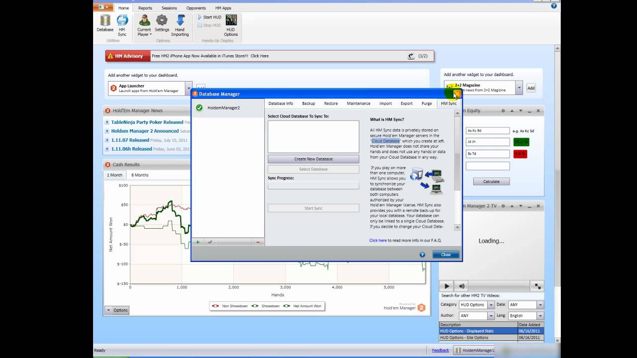 Software holdem manager 2