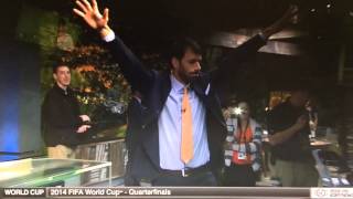 Ruud van Nistelrooy celebrate Netherlands win the game in p