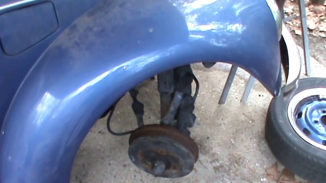 VW Beetle Brake Adjustment YouTube