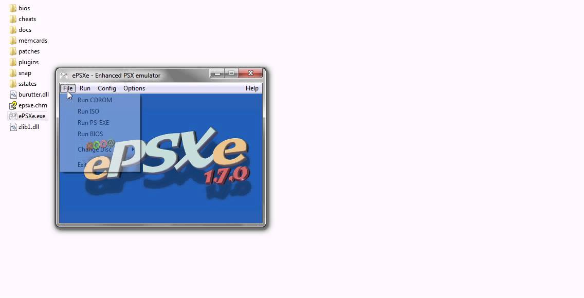 Tutorial ePSXe 1.7 + Download - Emulatore PS1 - YouTube