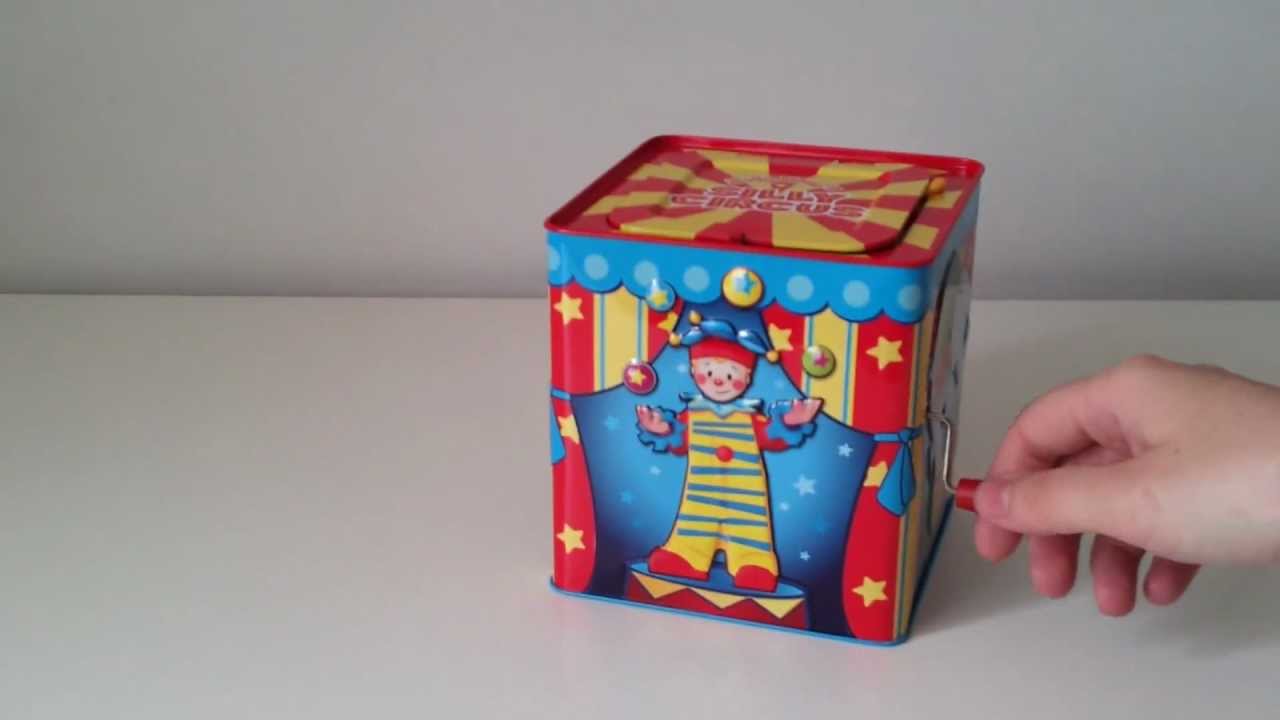 Circus Clown Jack in the Box - YouTube