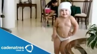 Bebé mueve las caderas mejor que Shakira / Mini Shakira mueve las caderas /Mini shakira hips move