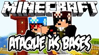 ATAQUE ÀS BASES! - Minecraft (NOVO) + Era do Futuro