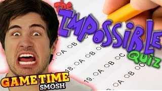 THE IMPOSSIBLE QUIZ MAKES US RAGE (Gametime)