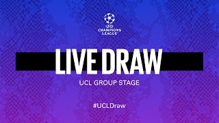 LIVE STREAMING | 2021/22 UEFA CHAMPIONS LEAGUE DRAW 🔮⚫🔵?? [SUB ENG]
