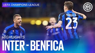 INTER 3-3 BENFICA | HIGHLIGHTS | UEFA CHAMPIONS LEAGUE 22/23 ⚽⚫🔵🇮🇹???
