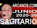 Video Horscopo Semanal SAGITARIO  del 21 al 27 Junio 2020 (Semana 2020-26) (Lectura del Tarot)