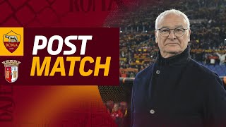 CLAUDIO RANIERI | INTERVISTA POST ROMA-BRAGA