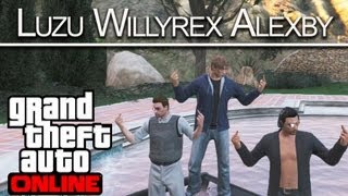 CORRED, JAJAJA!! GTA V Online c/ Willyrex y AlexBy - [LuzuGames]