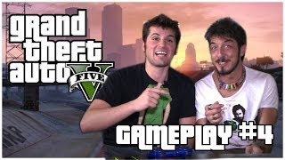 GTA V  - GAMEPLAY #4 [FRANK MATANO & PAOLO RUFFINI]