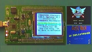 STM32F429 Discovery Sega Master System Emulator