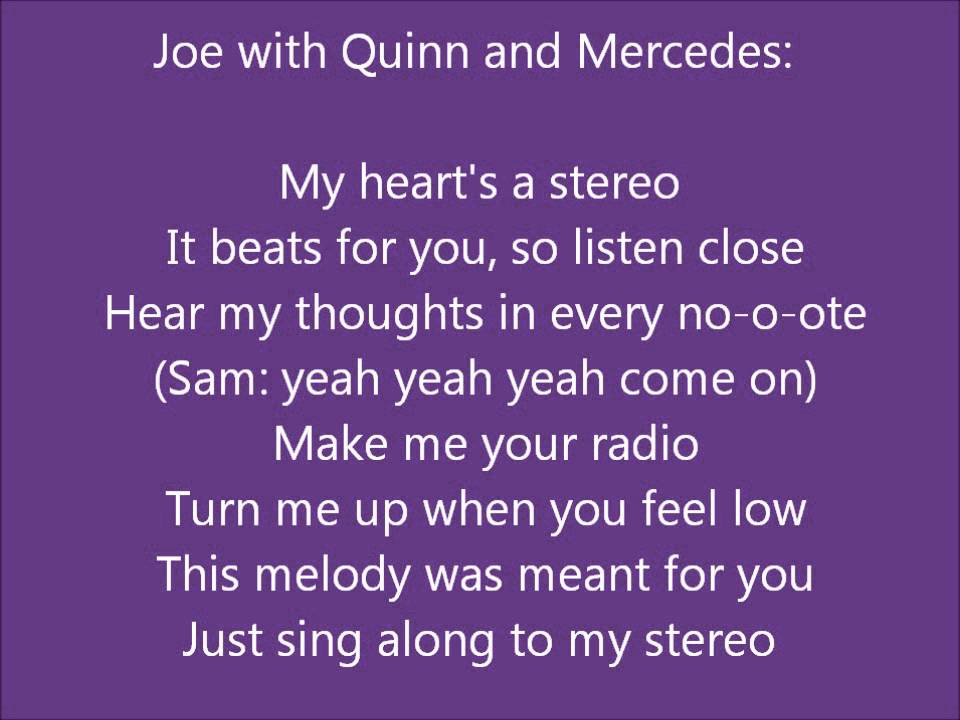 IN STEREO LYRICS in stereo lyrics: